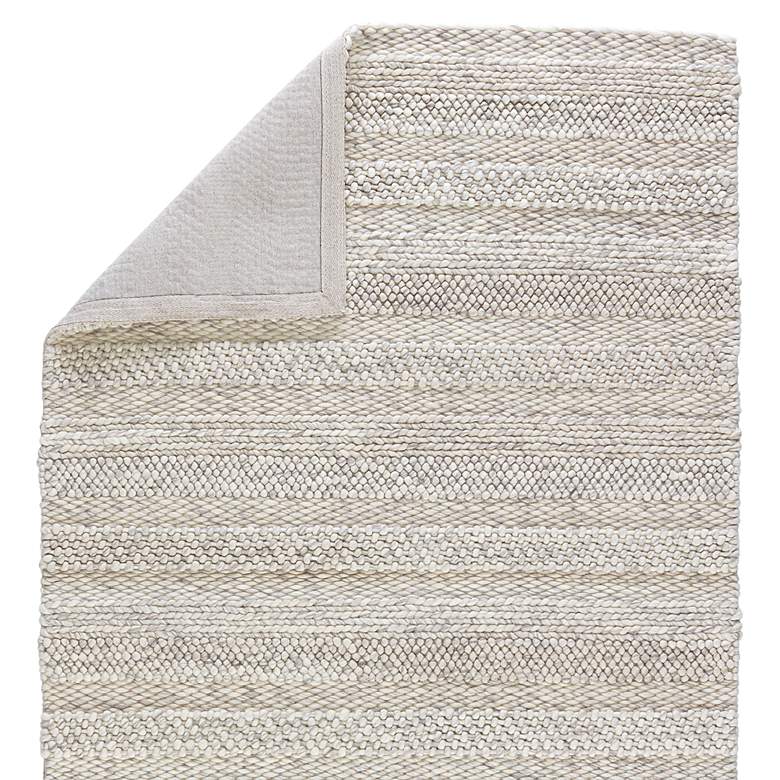 Image 4 Scandinavian Dula Lagom SCD27 5'x8' Ivory Gray Wool Area Rug more views