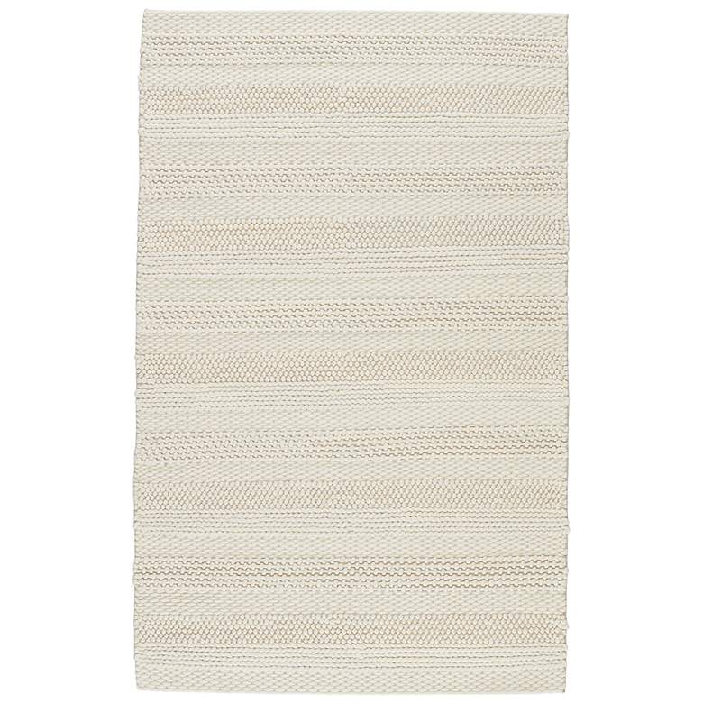 Image 2 Scandinavian Dula Lagom SCD28 5&#39;x8&#39; Ivory Wool Area Rug