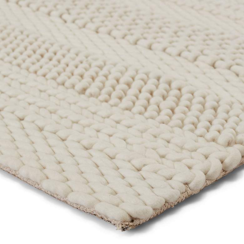 Image 3 Scandinavian Dula Lagom SCD28 5&#39;x8&#39; Ivory Wool Area Rug more views