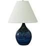 Thumbnail2 of Scatchard Stoneware 19" High Midnight Blue Accent Table Lamp
