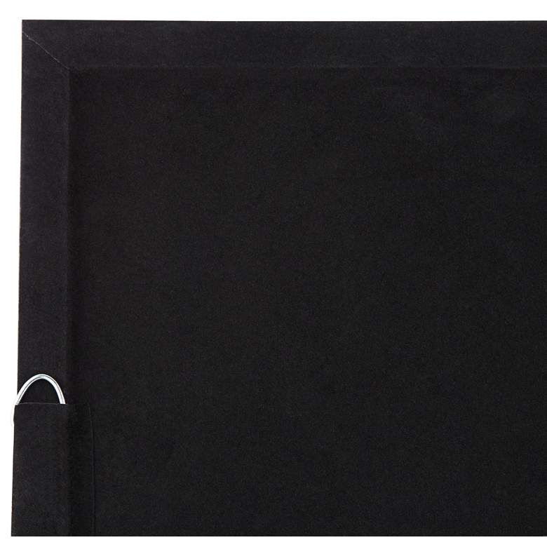 Image 4 Scaturro 23 1/2" Square Black Shadow Box Framed Wall Art more views