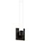 Scepter 19.5" High Black Brass LED Sconce