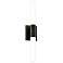 Scepter 24" High Black Brass 2700K LED Vanity Light