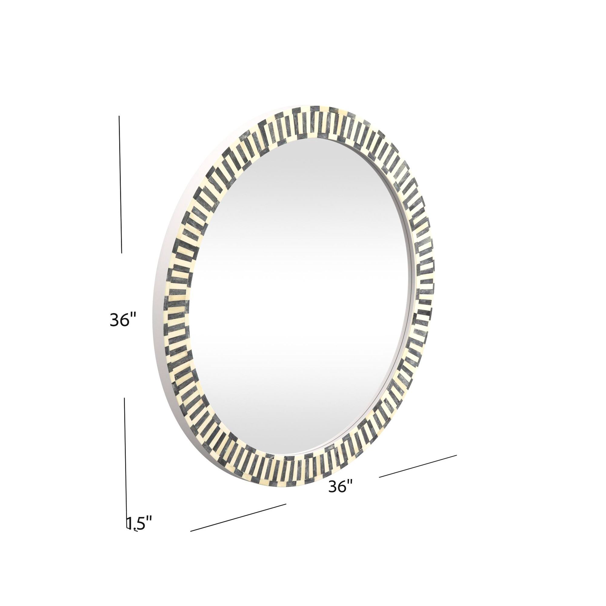 Image 6 Sceptre 36"H Contemporary Styled Wall Mirror more views