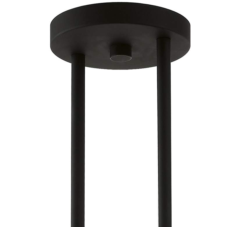 Image 6 Schofield 40" Wide Black 5-Light Linear Chandelier more views