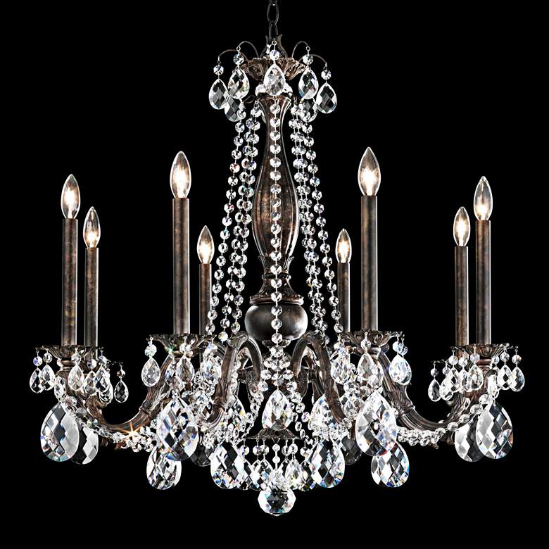 Image 1 Schonbek Alea 30 1/2"W Heirloom Bronze 8-Light Chandelier