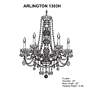 7_Schonbek Arlington 24" Wide Heritage Crystal Chandelier more views