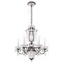 3_Schonbek Bagatelle 21" Wide Heirloom Bronze Handcut Crystal Chandelier