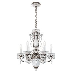 Schonbek Bagatelle 21" Wide Heirloom Bronze Handcut Crystal Chandelier