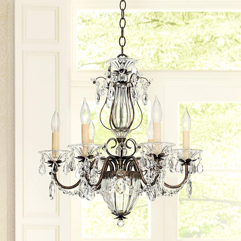 Image 2 Schonbek Bagatelle 21" Wide Heirloom Bronze Handcut Crystal Chandelier