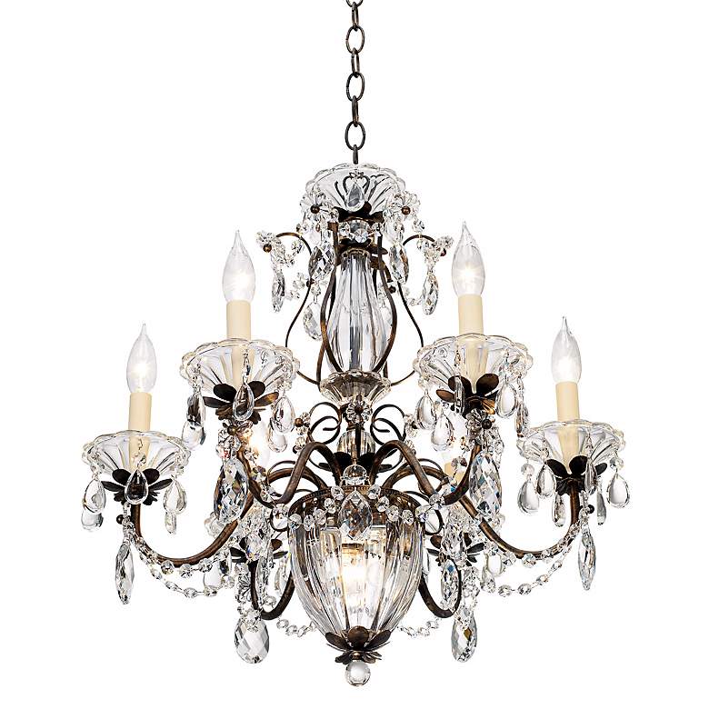 Image 4 Schonbek Bagatelle 21" Wide Heirloom Bronze Handcut Crystal Chandelier more views