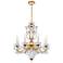 Schonbek Bagatelle 26" Traditional Heirloom Gold Crystal Chandelier
