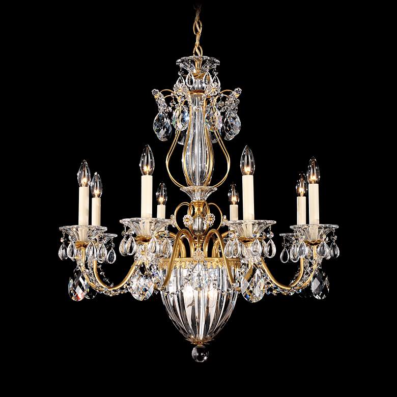 Image 1 Schonbek Bagatelle 26 inch Wide Gold Traditional Crystal Chandelier