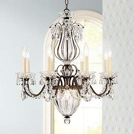 Image1 of Schonbek Bagatelle 26"W Heirloom Bronze Crystal Chandelier