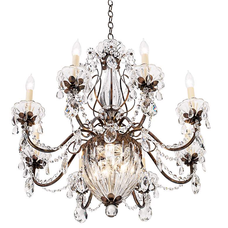 Image 3 Schonbek Bagatelle 26"W Heirloom Bronze Crystal Chandelier more views