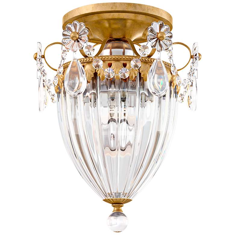 Image 2 Schonbek Bagatelle 8" Wide Heirloom Gold Ceiling Light