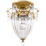 2_Schonbek Bagatelle 8" Wide Heirloom Gold Ceiling Light