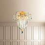 1_Schonbek Bagatelle 8" Wide Heirloom Gold Ceiling Light