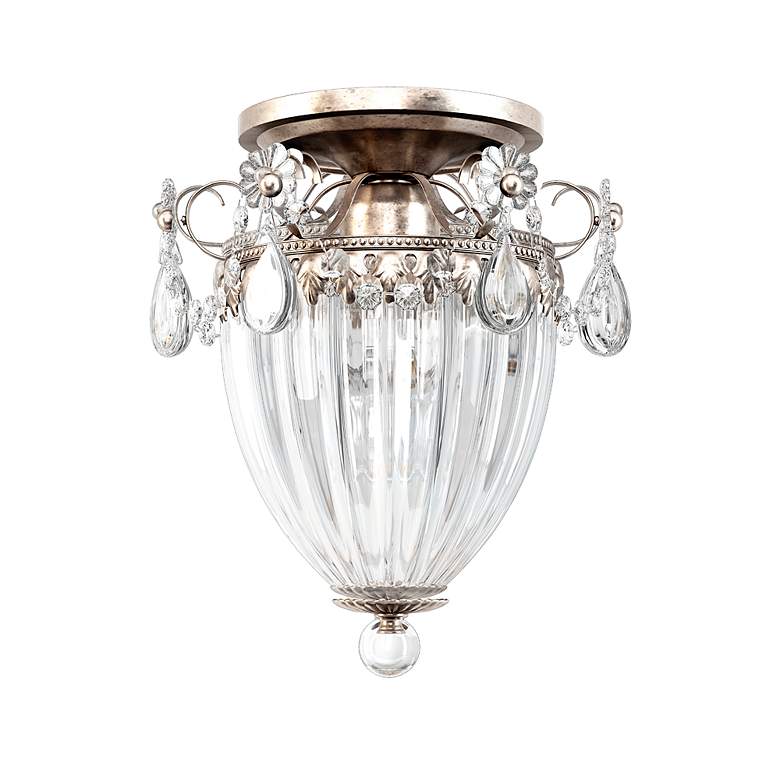 Image 1 Schonbek Bagatelle Collection 10 1/2 inch Crystal Ceiling Light