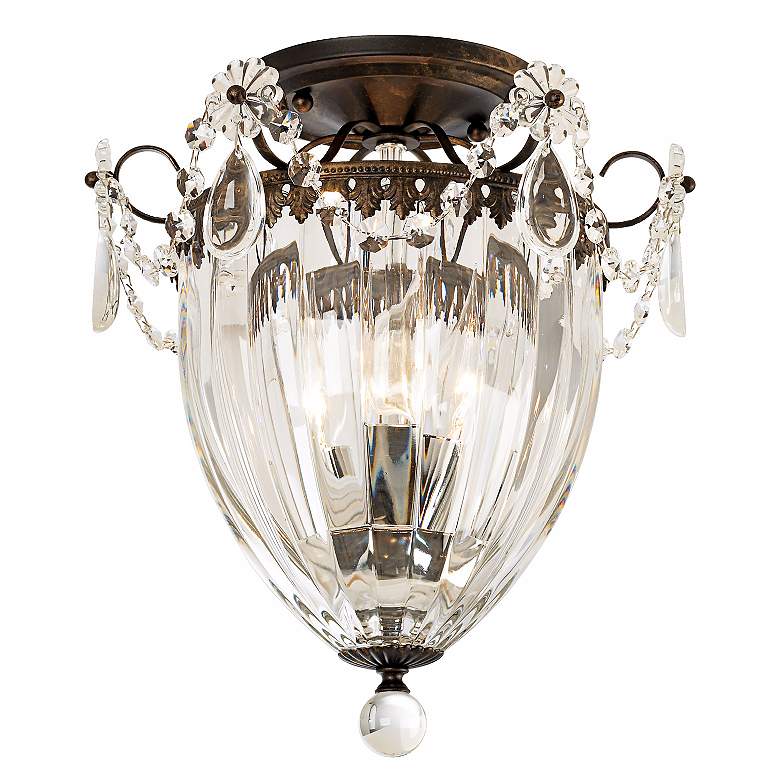 Image 1 Schonbek Bagatelle Collection 10 1/2 inch Crystal Ceiling Light