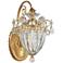 Schonbek Bagatelle Collection 13" High Crystal Wall Sconce
