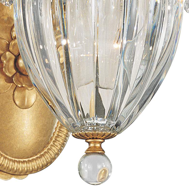 Image 3 Schonbek Bagatelle Collection 13" High Crystal Wall Sconce more views