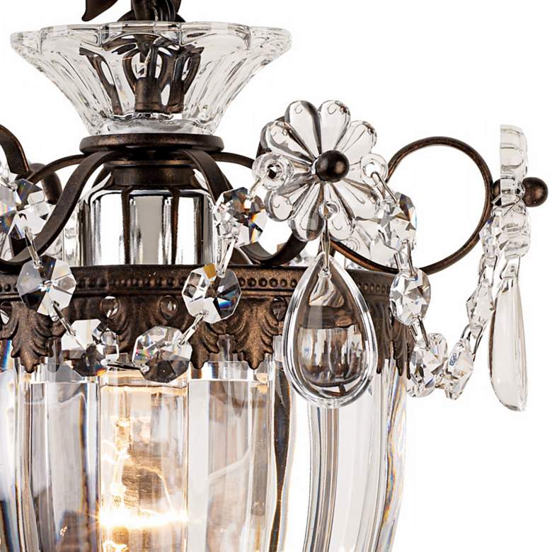 Image 4 Schonbek Bagatelle Collection 13" High Crystal Wall Sconce more views