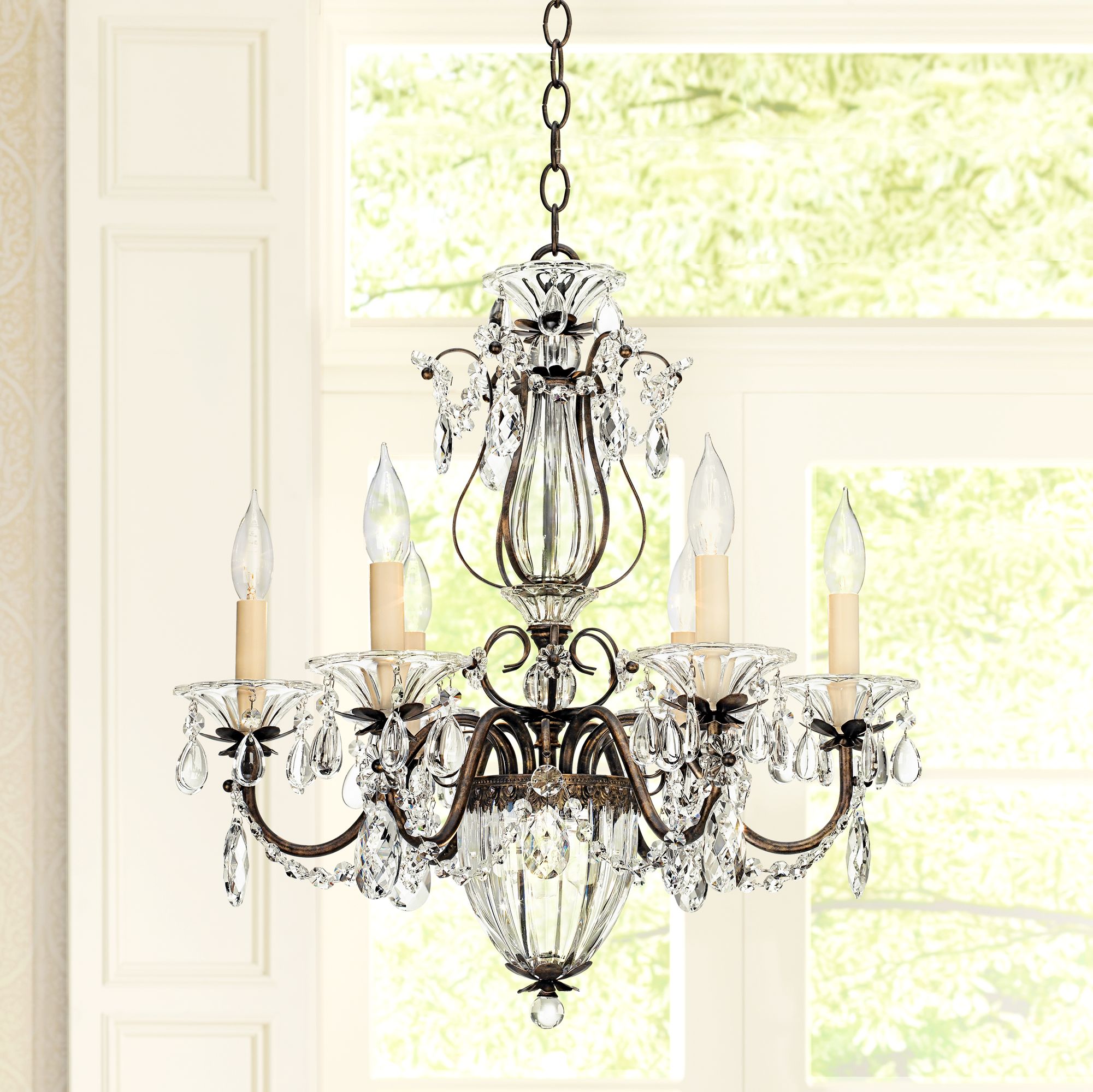 pottery barn paige chandelier