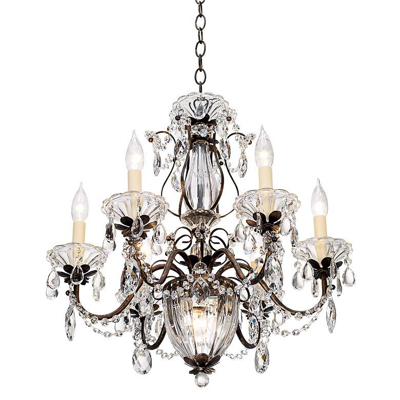 Image 4 Schonbek Bagatelle Collection 21 inch Wide Crystal Chandelier more views