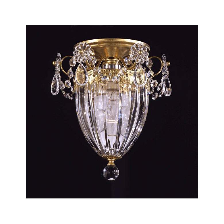 Image 1 Schonbek Bagatelle Collection 8 inch Wide Crystal Ceiling Light