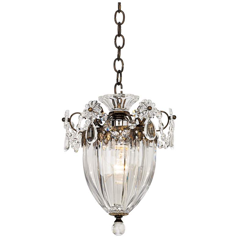 Image 3 Schonbek Bagatelle Collection 8" Wide Crystal Pendant Light