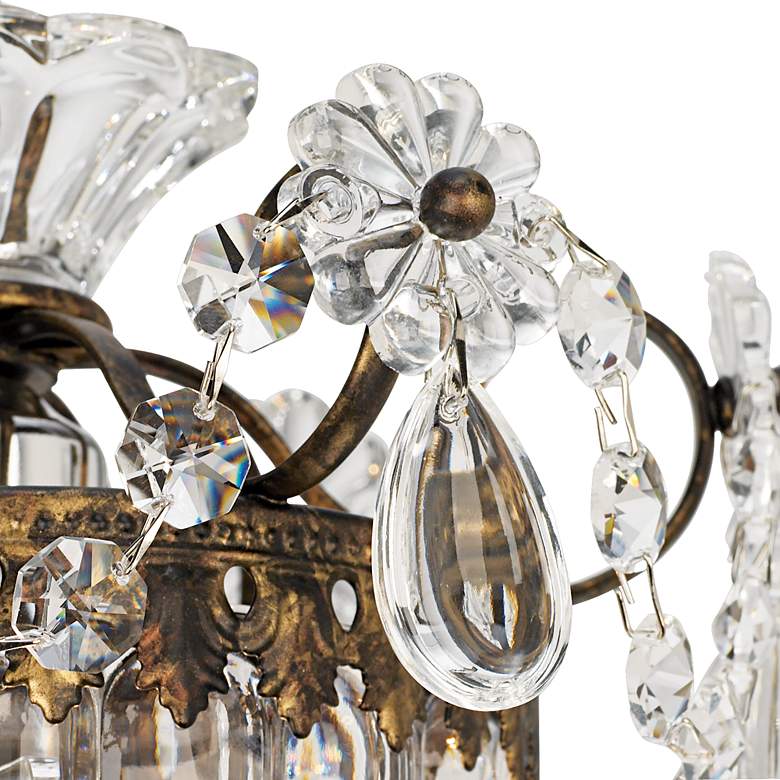 Image 4 Schonbek Bagatelle Collection 8" Wide Crystal Pendant Light more views