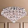 1_Schonbek Baronet 19"W Polished Stainless Steel Ceiling Light