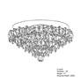 5_Schonbek Baronet 19"W Polished Stainless Steel Ceiling Light more views