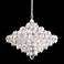 Schonbek Baronet 24"W Stainless Steel and Crystal Pendant