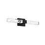 2_Schonbek Baton 26" Wide Black LED Bath Light