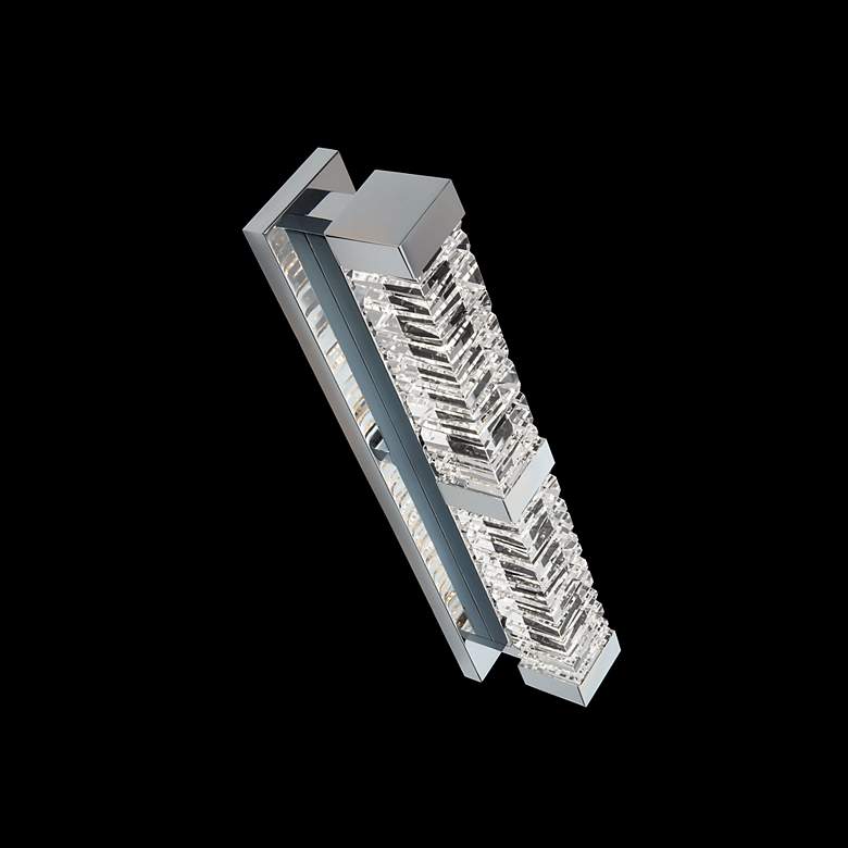 Image 3 Schonbek Beyond Guild 26" Chrome and Crystal LED Bath Vanity Light more views