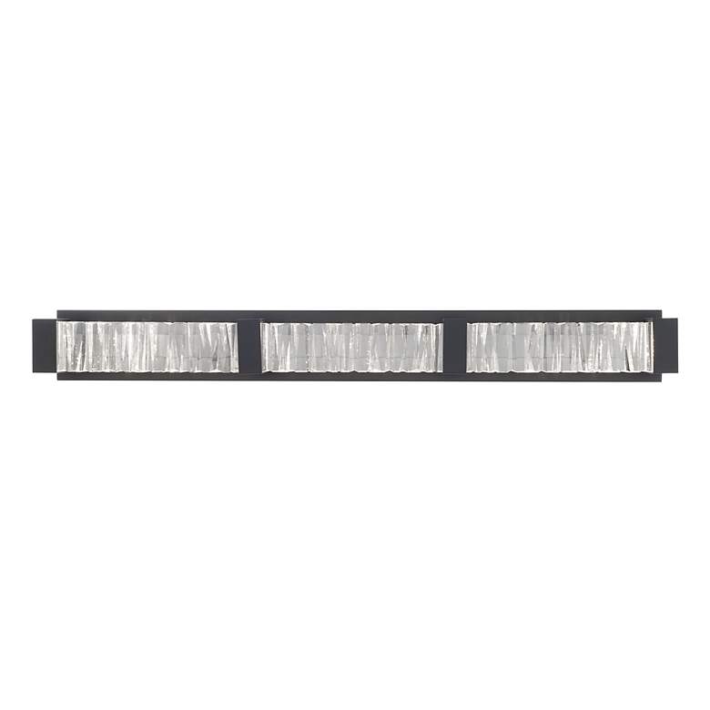 Image 2 Schonbek Beyond Guild 38" Black and Crystal LED Bath Vanity Light more views