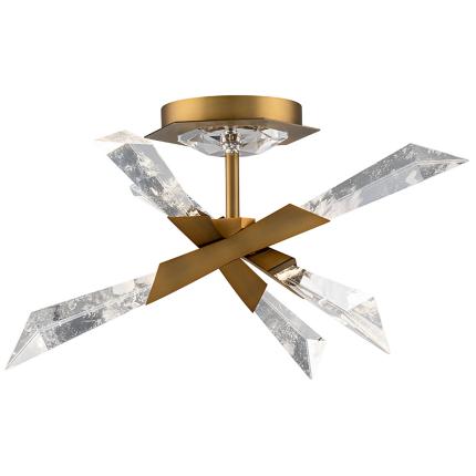 Schonbek-Beyond Solitude Brass - Antique Brass Collection