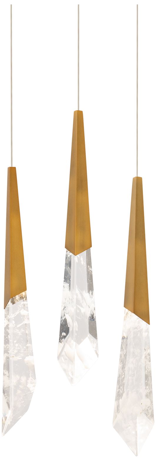 Schonbek-Beyond Solitude Brass - Antique Brass Collection