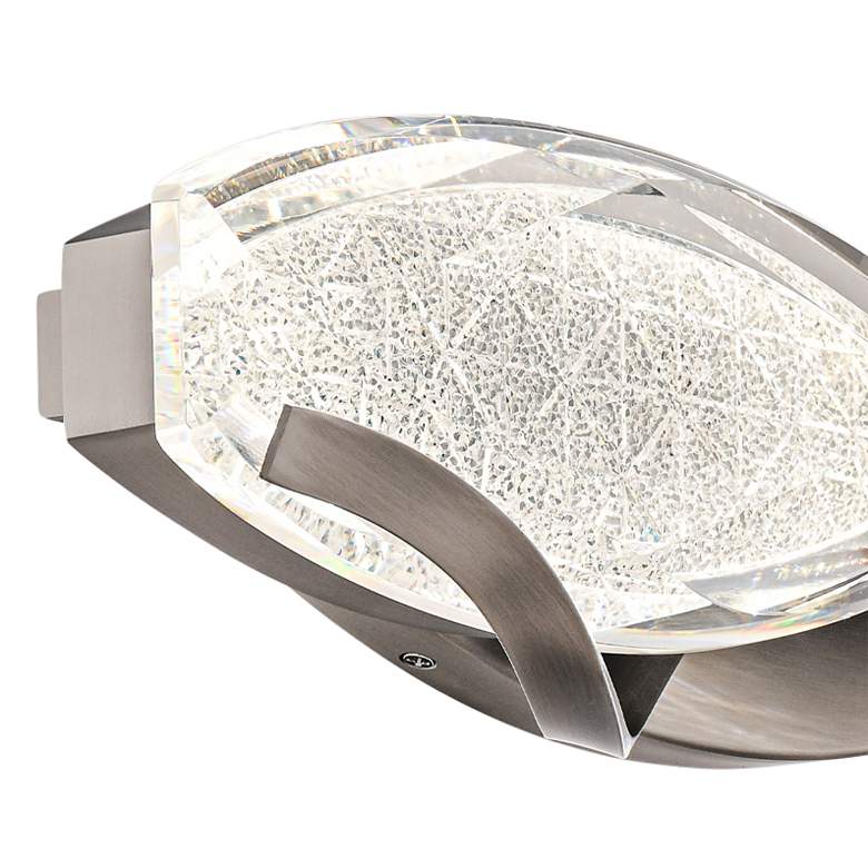 Image 2 Schonbek Bijoux 19 1/4" Wide Brushed Nickel LED Bath Light more views