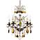 Schonbek Bordeaux Collection Multi Color Crystal Chandelier