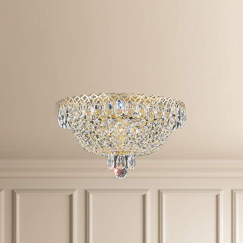 Image 1 Schonbek Camelot 11" Wide Aurelia Bowl Ceiling Light