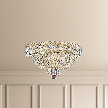 Schonbek Camelot 11" Wide Aurelia Bowl Ceiling Light