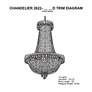 3_Schonbek Camelot 19 1/2" W in Aurelia and Crystal Chandelier more views