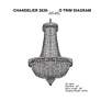 5_Schonbek Camelot 22 Light Optic Crystal Polished Silver Chandelier more views