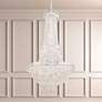 1_Schonbek Camelot 41-Light Optic Crystal in Polished Silver Chandelier