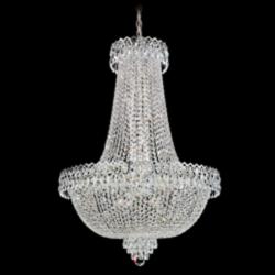 Schonbek Camelot Collection 28&quot;W Silver Optic Crystal Chandelier