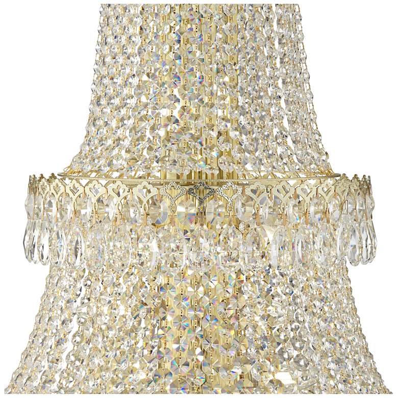 Image 5 Schonbek Camelot Optic Crystal 41-Light Chandelier in Aurelia Finish more views