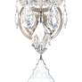 4_Schonbek Century 13" High Antique Silver Crystal Wall Sconce more views